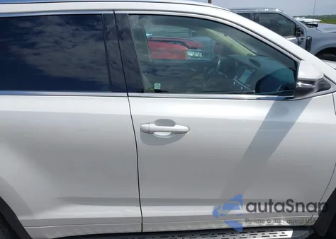 2015 Toyota Highlander Limited V6 z USA, uszkodzony, nr VIN 5TDYKRFHXFS074143